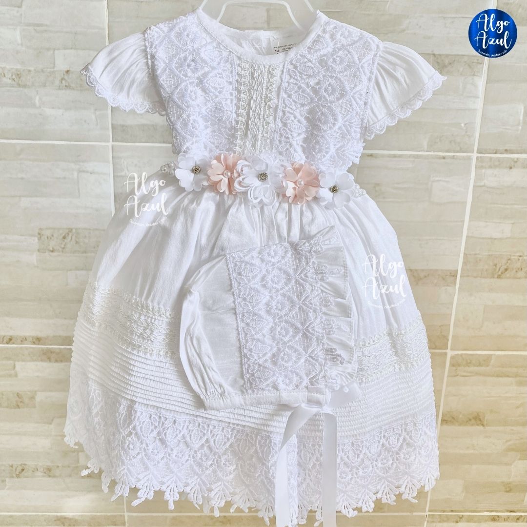 Vestido de Bautizo Niña - Modelo Amalia