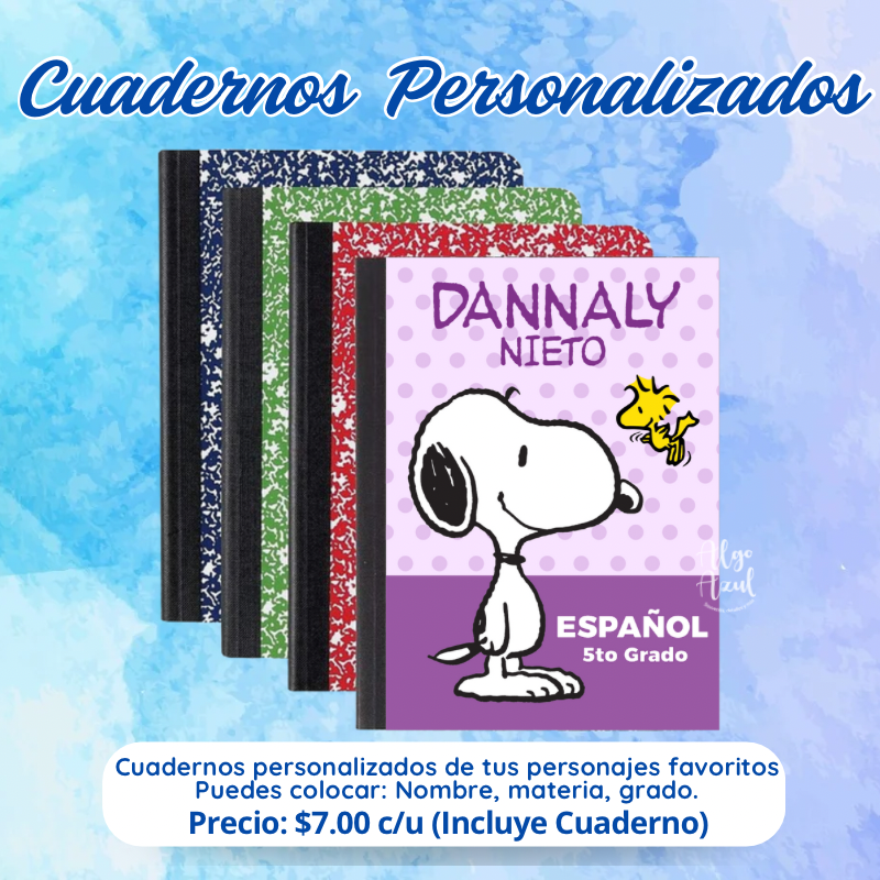 Cuadernos Personalizados