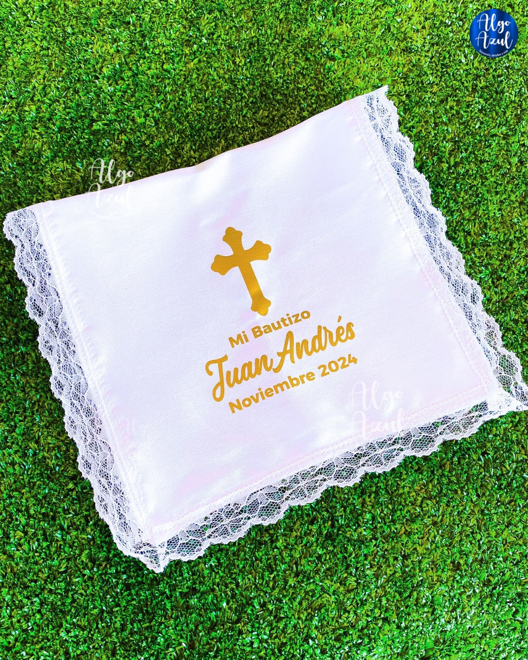 Pañuelo Elegante para Bautizo