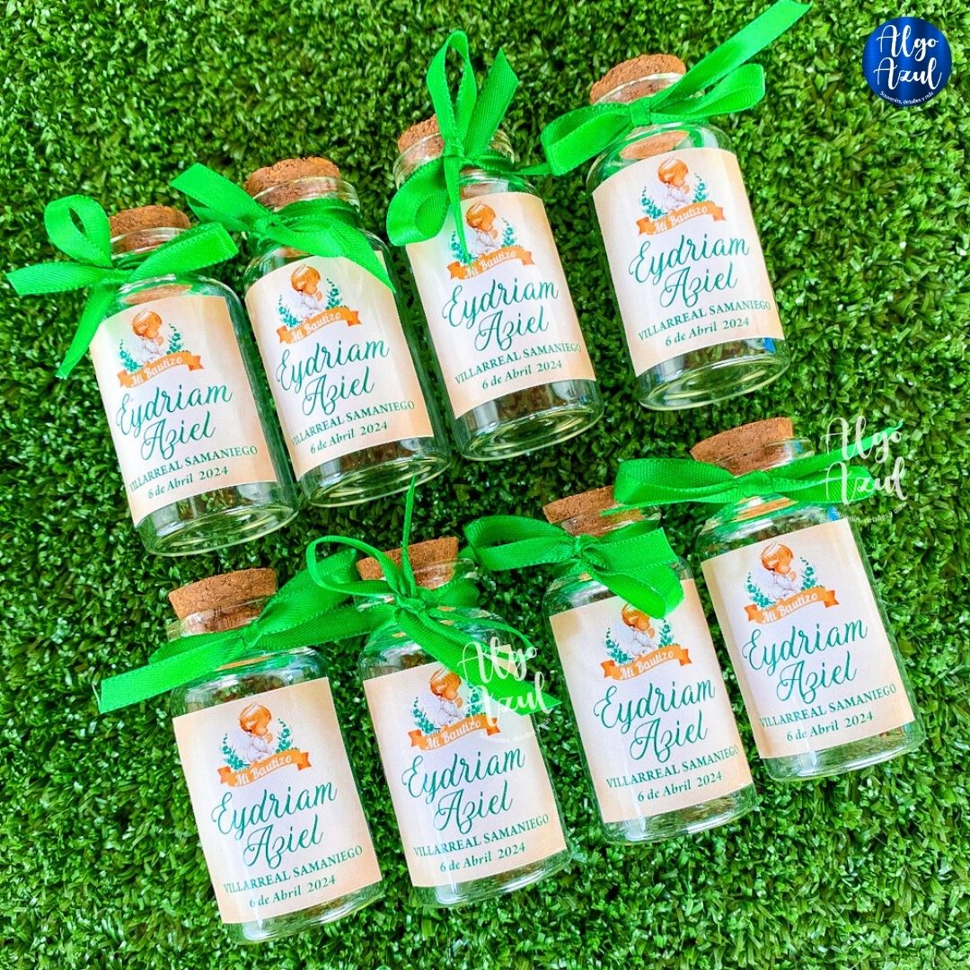 Botellitas de Agua Bendita