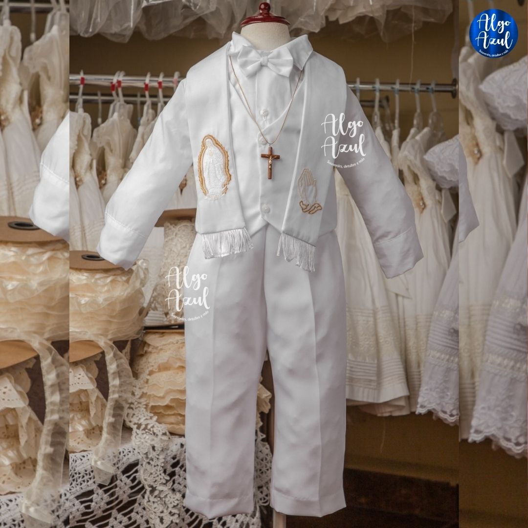 Traje de Bautizo de Niño - MODELO WILLIAM