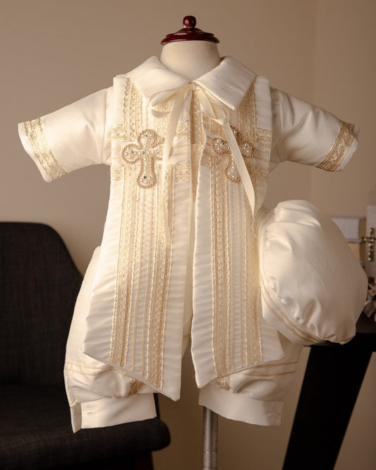 Traje de Bautizo Modelo Octavio IVORY