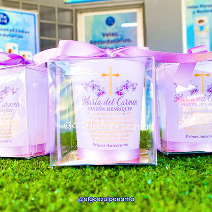 Velas Mini con Cajita Difuntos